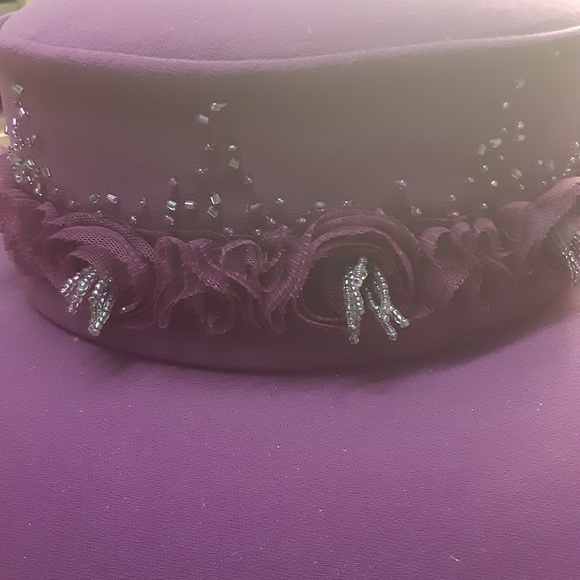 Ben Marc plum color hat - Picture 5 of 6